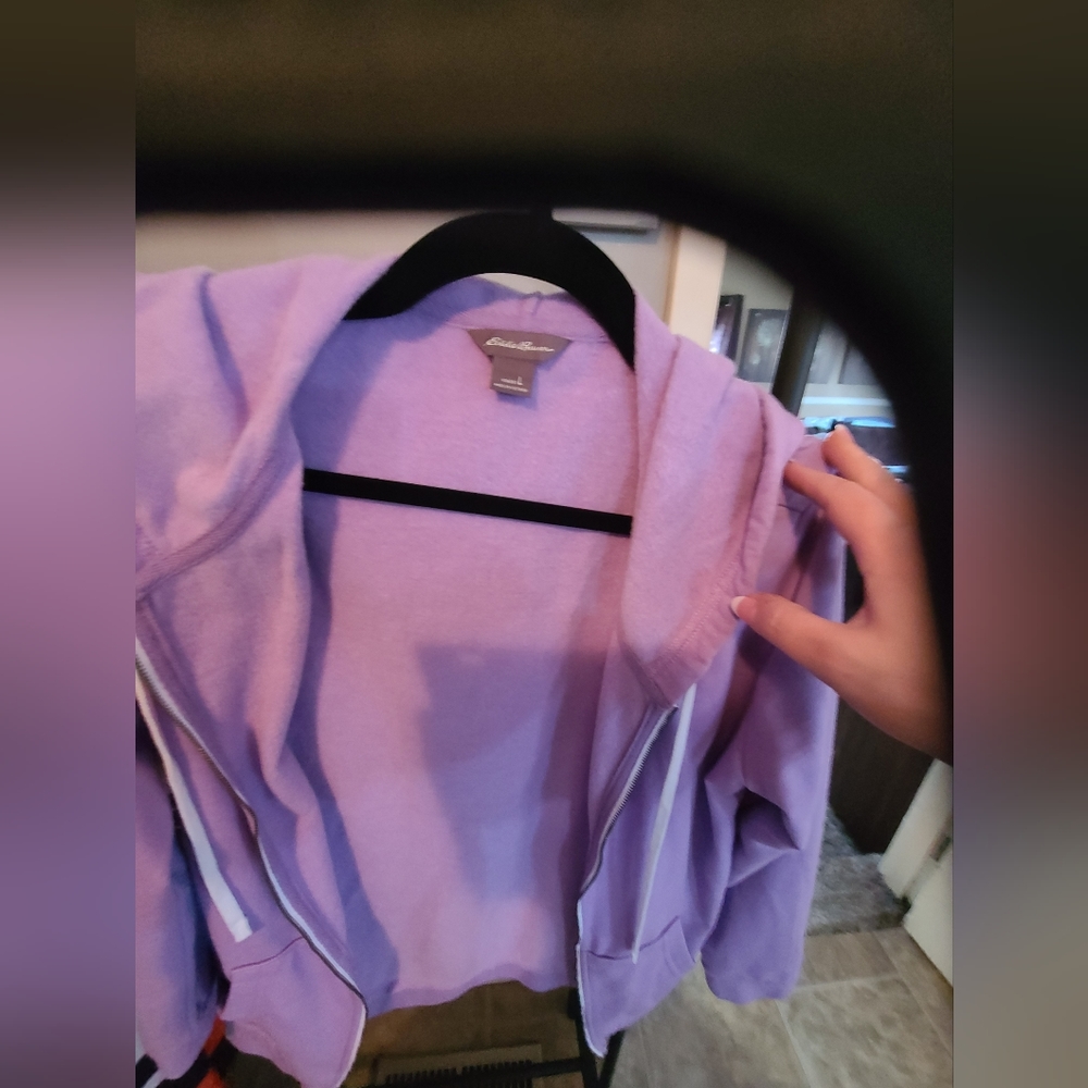 Eddie Bauer zip up hoodie